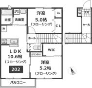 ウィステリアガーデンの間取り画像