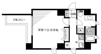 クロリス中野坂上の間取り画像