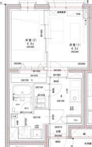 ラヴィエール荏原中延の間取り画像