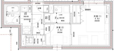 ラヴィエール荏原中延の間取り画像