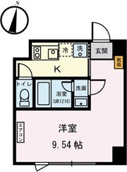 パルク北参道の間取り画像