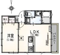サンライズ大山Iの間取り画像