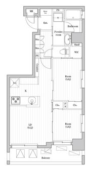 南千住レジデンスの間取り画像