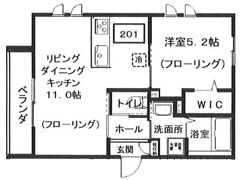 メゾンブラッシュ代々木上原IIの間取り画像
