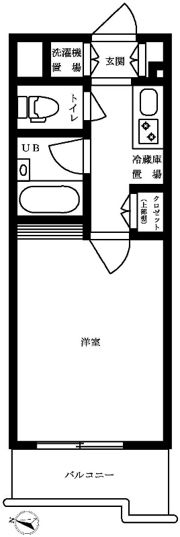 ルーブル豊島千川の間取り画像