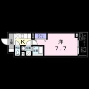 ウエスト シックスの間取り画像