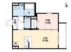 robot home 舎人公園の間取り画像