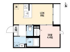robot home 舎人公園IIの間取り画像