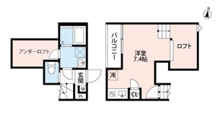 robot home 西大宮Bの間取り画像