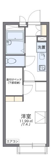 レオパレスキルシュバウムの間取り画像