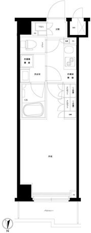ルーブル武蔵小杉伍番館の間取り画像