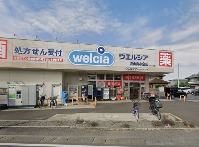 近くのウエルシア向小金店まで500m（徒歩7分）