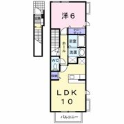 パークハイツの間取り画像