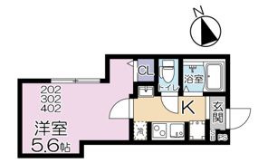 LIFE TOWN YOTSUGIの間取り画像