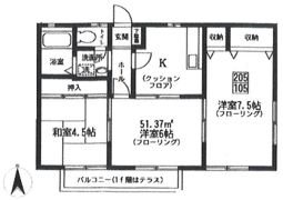 アプラム ラピュタの間取り画像