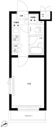 ルーブル蒲田南の間取り画像