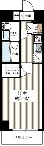 AXAS墨田AsylCourtの間取り画像
