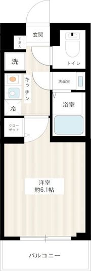 MAXIV池袋の間取り画像