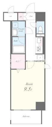 リッツ ラピスの間取り画像