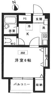 ベルグランデの間取り画像