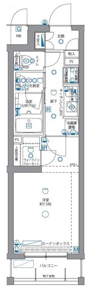 パティーナ下丸子の間取り画像