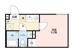 GRAZIA高円寺北の間取り画像