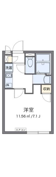 クレイノオーキッド滝野川の間取り画像