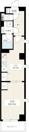 DIPS日暮里の間取り画像