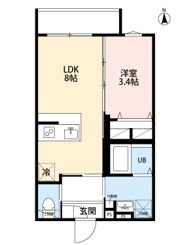 robot home 都立家政の間取り画像