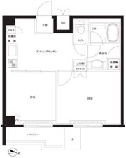 ルーブル住吉の間取り画像
