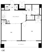 ルーブル高田馬場参番館の間取り画像