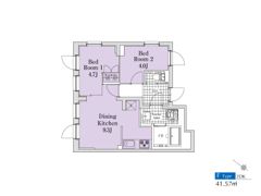 OAK VILLA SOU目黒の間取り画像