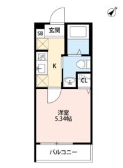 Ciel 前野町の間取り画像
