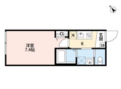 k1 apartmentsの間取り画像