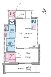 レジディア松陰神社前の間取り画像