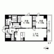 LA BELJOUR 錦糸町の間取り画像