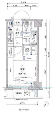 アルテシモステラの間取り画像