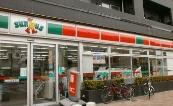 近くのサンクス 月島3丁目店まで127m(徒歩2分)