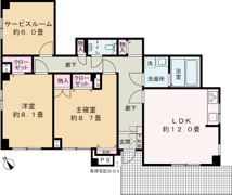 シャテーヌIIの間取り画像