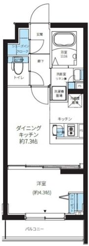 ルネサンスコート大森町の間取り画像