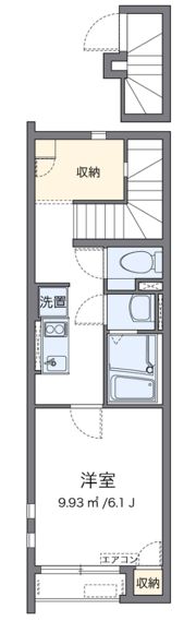 クレイノH1 YAYOIの間取り画像