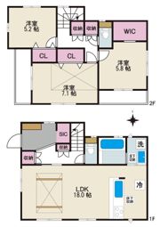 BLOOMING MAISON練馬区向山1号棟の間取り画像