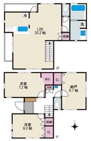 BLOOMING MAISON練馬区向山3号棟の間取り画像