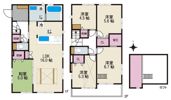 BLOOMING MAISON練馬区向山2号棟の間取り画像