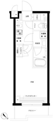 ルーブル横濱矢向弐番館の間取り画像