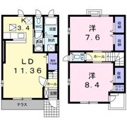 ニュークレストール ミョーギの間取り画像