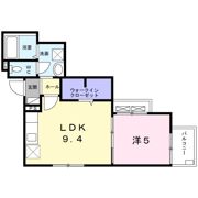 エリタージュ生田の間取り画像
