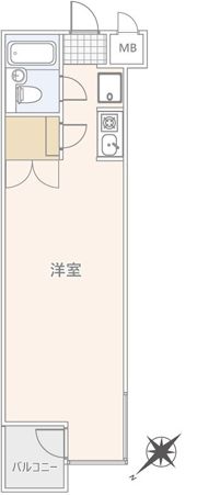 コスモポリタンの間取り画像