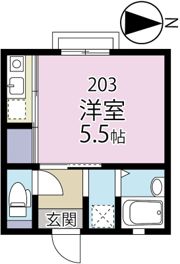 Reel.74の間取り画像