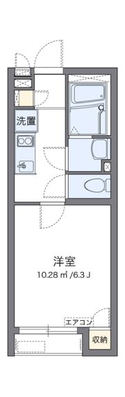 レオネクストエースの間取り画像